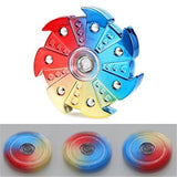 1 Piece Fidget Spinners Rainbow Wheel Relieves Stress Hand Spinner