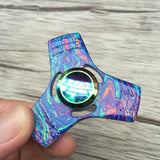 Uniquely Designed Zinc Allow Tri-Spinner Fidget
