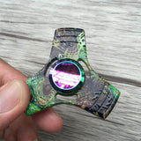 Uniquely Designed Zinc Allow Tri-Spinner Fidget