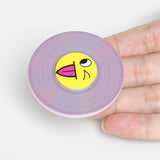 Plastic Fidget Spinner with Funny Emoticon Game Turntable