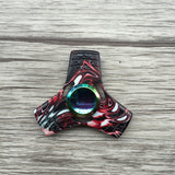 Uniquely Designed Zinc Allow Tri-Spinner Fidget