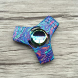 Uniquely Designed Zinc Allow Tri-Spinner Fidget