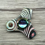 Uniquely Designed Zinc Allow Tri-Spinner Fidget