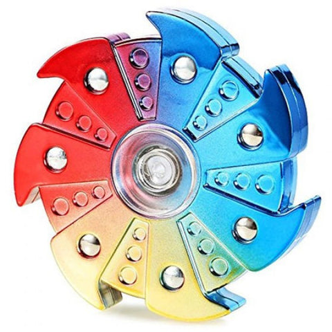 1 Piece Fidget Spinners Rainbow Wheel Relieves Stress Hand Spinner