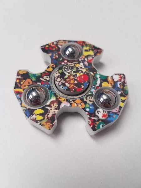 EDC Fidget spinner Old School Gamer 8bit *not 3d printed*