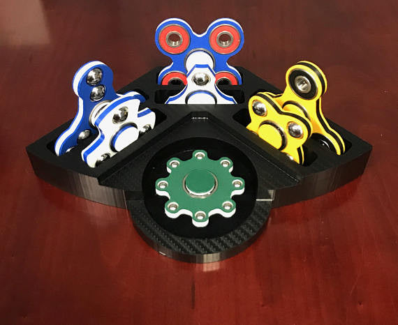 THE COMPACT fidget spinner stand