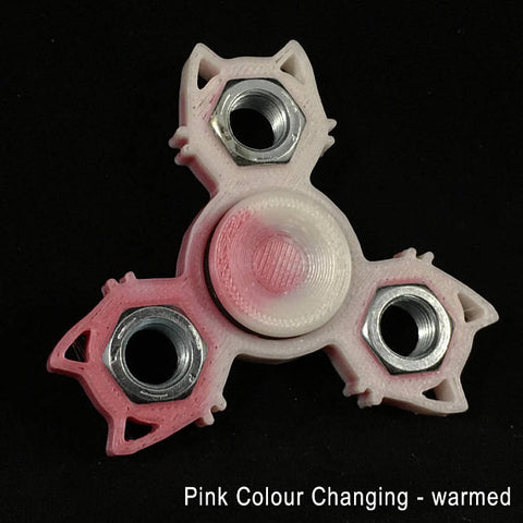 Cat Themed Fidget Spinner Toy - Colour Changes! - For Smaller Hands - Great for Kids of ALL Ages - EDC Toy Hand Spinner