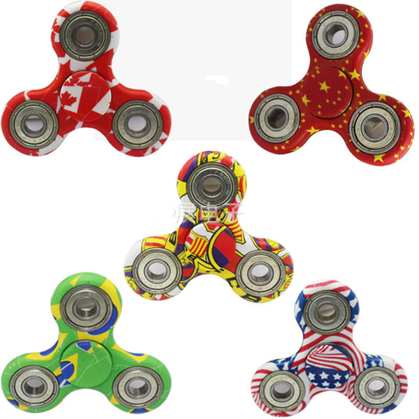 Flag Tri-Fidget Spinner