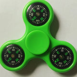 Tri-Fidget Hand Spinner with Compass