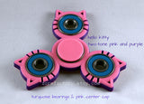 Best Fidget Spinner Toy! Hello Kitty Fidget Toy Spinner Fidget Hand Spinner with Ceramic Bearings. Spinner Fidget Multicolor Pink & Purple