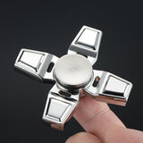 Metal Cross Shape Fidget Toy Stainless Steel