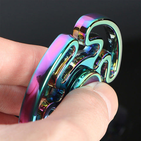 New Arrival Rainbow Alien Maze Tri Finger