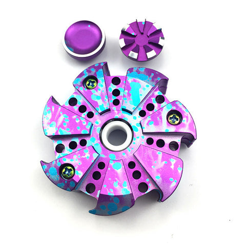 Metalworn Spiral Brass Fidget Spinner