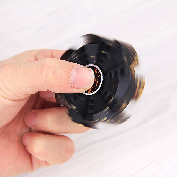 Metalworn Spiral Brass Fidget Spinner