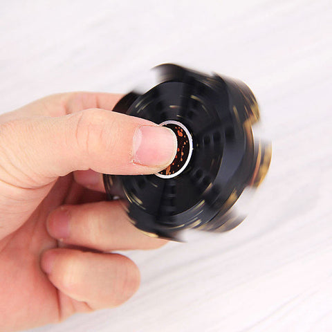 Metalworn Spiral Brass Fidget Spinner