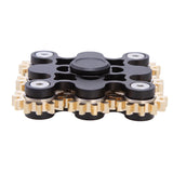 9 Gear Fidget Spinner - Black/Gold