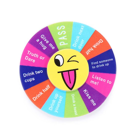 Plastic Fidget Spinner with Funny Emoticon Game Turntable