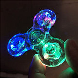 Tri-Spinner LED Fidget Spinner Toy Colorful Lighting Effects