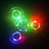 Tri-Spinner LED Fidget Spinner Toy Colorful Lighting Effects