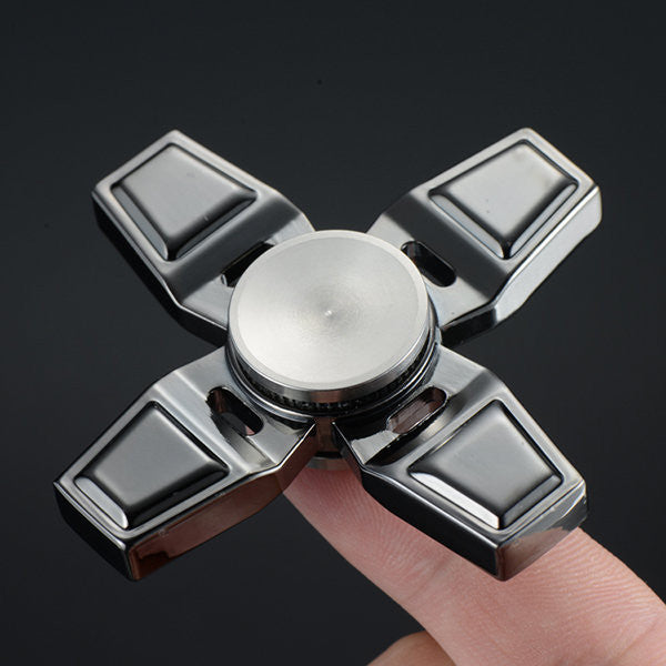 Metal Cross Shape Fidget Toy Stainless Steel