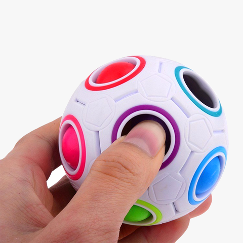 Rainbow Puzzle Football