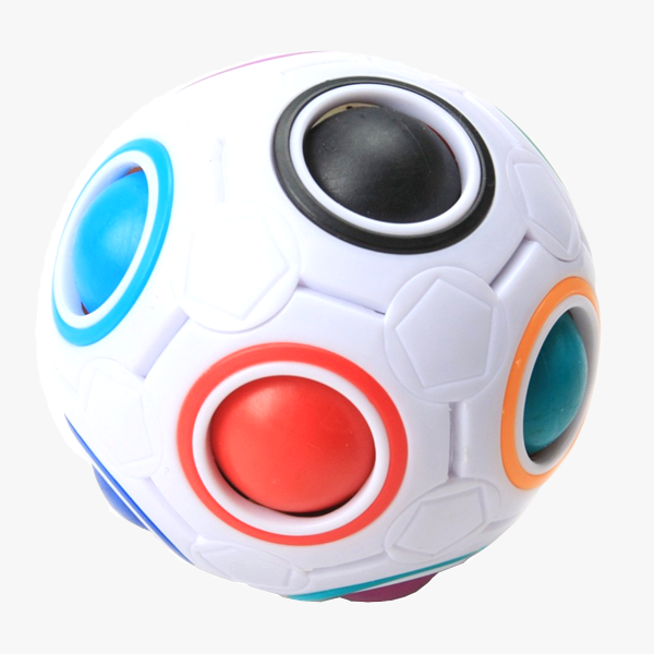 Rainbow Puzzle Football