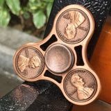 Limited Metal Penny Hand Tri-Spinner