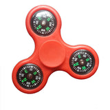 Tri-Fidget Hand Spinner with Compass