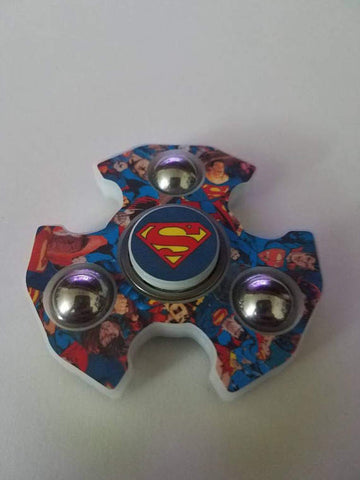 EDC Fidget Spinner Inspired Super Man *not 3d printed*