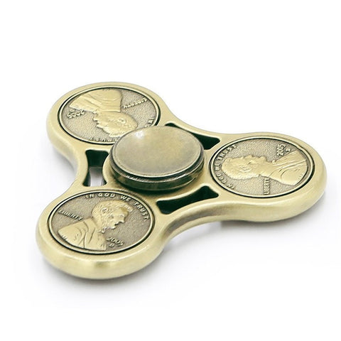 Limited Metal Penny Hand Tri-Spinner