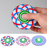 Kids Optical Illusion EDC Circular Fidget Spinner