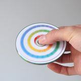 Kids Optical Illusion EDC Circular Fidget Spinner