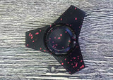 Metal Ink Splatter Hand Tri-Spinner