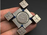 Metal Poker & Crusader Hand & Finger Spinner