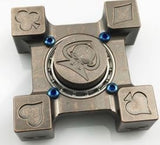 Metal Poker & Crusader Hand & Finger Spinner