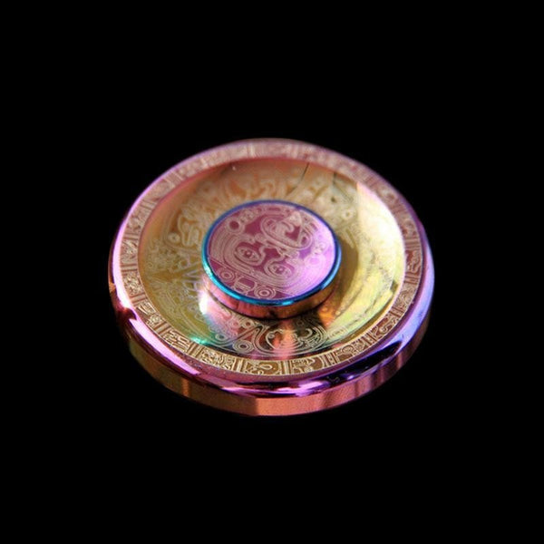 Anodized Mayan Collector's Hand Spinner