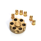 Gold Revolver Gyro Hand Spinner