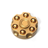 Gold Revolver Gyro Hand Spinner