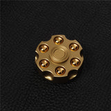 Gold Revolver Gyro Hand Spinner