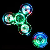 Crystal Clear LED Fidget Spinner