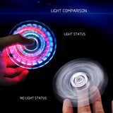 Crystal Clear LED Fidget Spinner