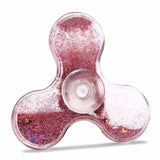 New Liquid Glitter Hand Tri-Spinner