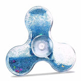 New Liquid Glitter Hand Tri-Spinner